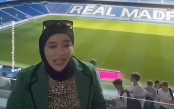 Viral Di Media Sosial, Istri Bupati Enrekang Pelesiran Ke Markas Real Madrid Spanyol