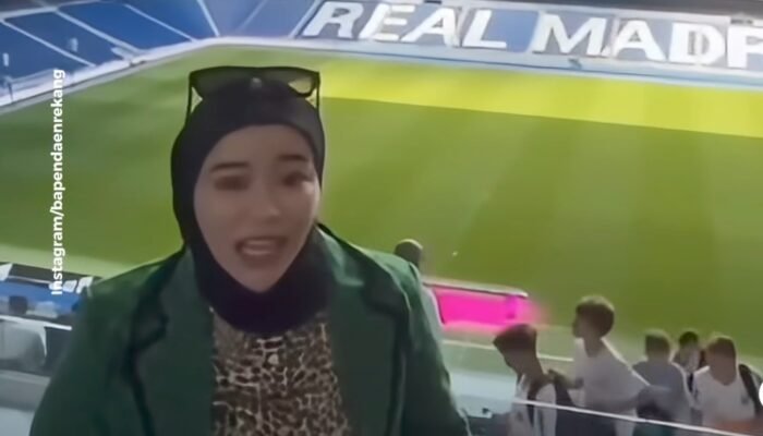 Viral Di Media Sosial, Istri Bupati Enrekang Pelesiran Ke Markas Real Madrid Spanyol