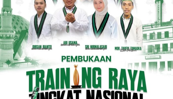 ‎Cetak Kader Tangguh, HMI Cabang Palu Gelar Training Raya 12–18 Juli 2025