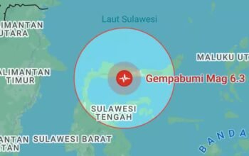 BREAKING NEWS, Gempa Bumi Magnitudo 6,3 Guncang Boalemo, Tidak Berpotensi Tsunami