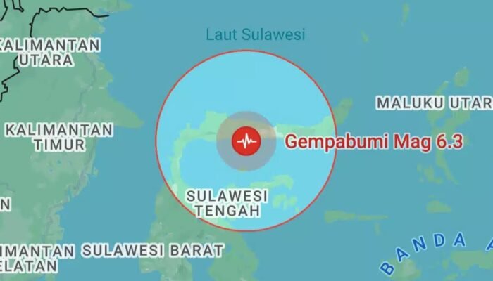 BREAKING NEWS, Gempa Bumi Magnitudo 6,3 Guncang Boalemo, Tidak Berpotensi Tsunami