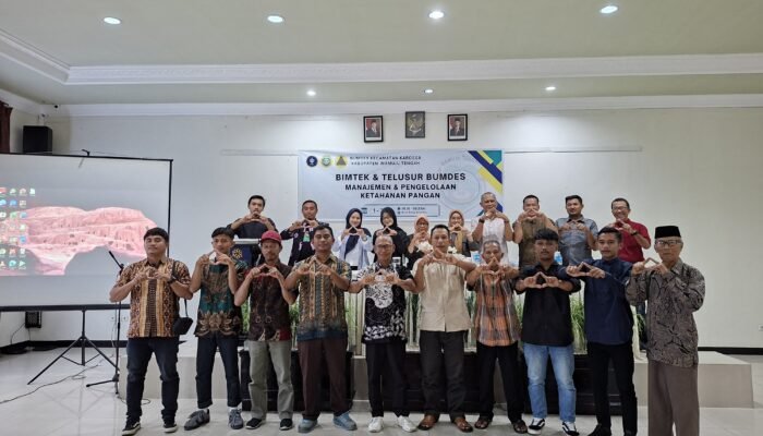 ‎Kolaborasi Dorong Ketahanan Pangan, Kecamatan Karossa Gelar Bimtek Manajemen BUMDes di Palu