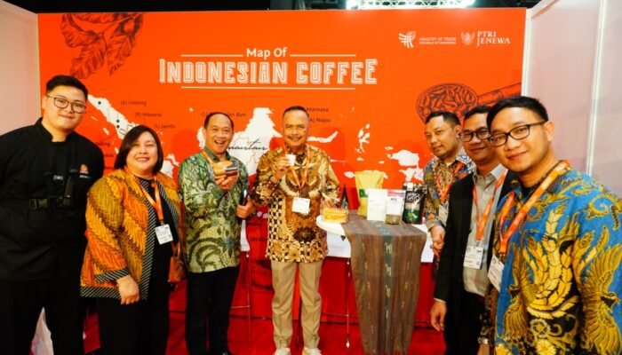 ‎Gaung Kopi Indonesia Menggema di World of Coffee 2025 Jenewa
