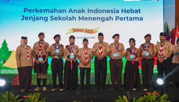 Pramuka Kembali Wajib di Sekolah, 302 Siswa Ikuti Perkemahan Nasional di Bogor