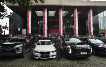 OTT Wamenaker, KPK Amankan 22 Kendaraan Mewah