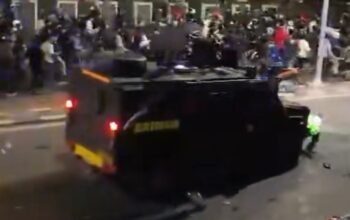 Istana Sesalkan Insiden Ojol Dilindas Mobil Rantis