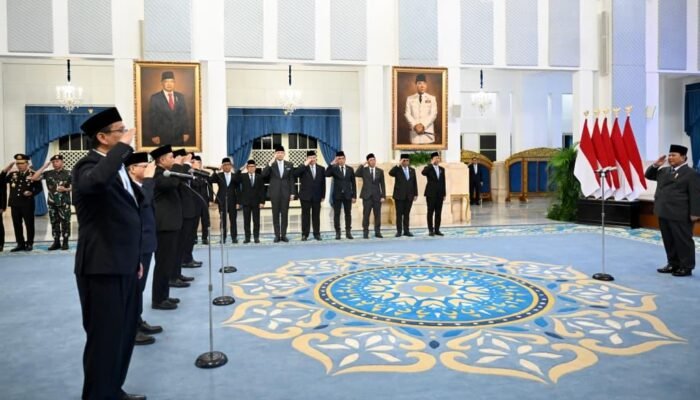 Empat Menteri Dilantik, Menkopolkam dan Menpora Masih Kosong